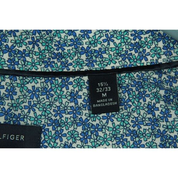 Tommy Hilfiger Men’s Slim-Fit TH Flex Non-Iron Supima Stretch Floral Dress - Picture 6 of 8